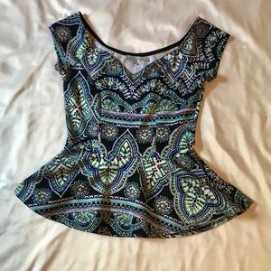 Charlotte Russe Peplum Shirt